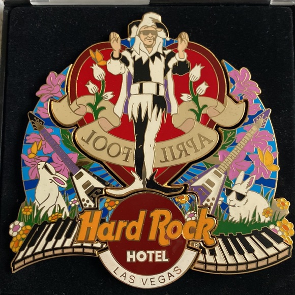HARD ROCK PIN COLLECTORS! HARD ROCK HOTEL ~ LAS VEGAS~ RETRO’90’s - Picture 2 of 2